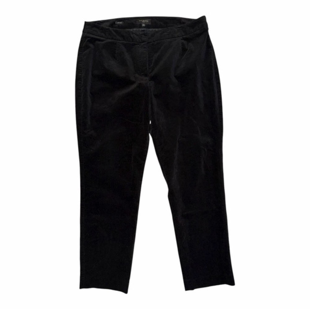 Talbots Black Velvet Heritage Pants